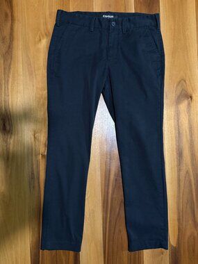 Express Men's Skinny Black Chino Pants 29x30
